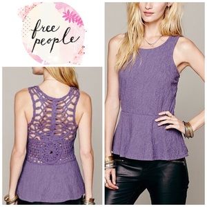 Free People Affair in Versailles peplum